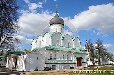 Troitsky cathedral in Aleksandrovskaya Sloboda, Alexandrov,Golden ring of Russia Stock Photo