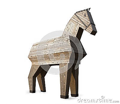 Trojan Horse Stock Photo