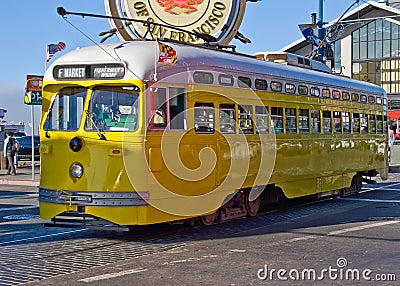 Trolley Stock Photo