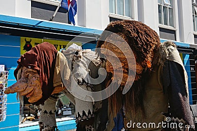 Trolls, Akureyri, Iceland Editorial Stock Photo