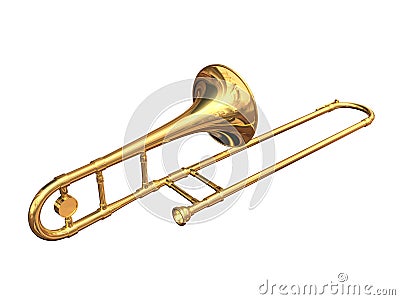 Trombone Stock Photo