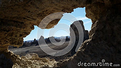 Trona Pinnacles Stock Photo