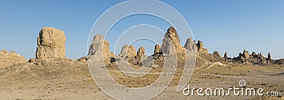 Trona Pinnacles Stock Photo