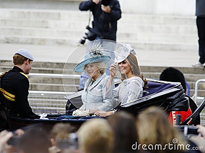 Trooping the Colour, London 2012 Editorial Stock Photo