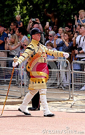 Trooping The Colour 2017 London England Editorial Stock Photo