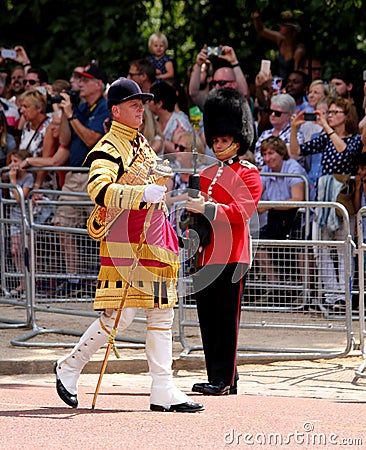 Trooping The Colour 2017 London England Editorial Stock Photo