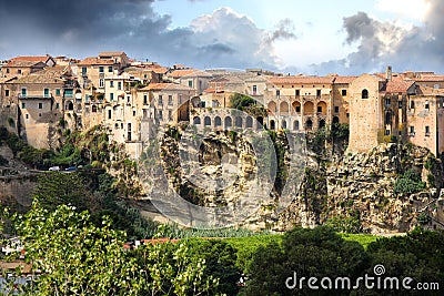 Tropea town in Calabria, Italy Stock Photo