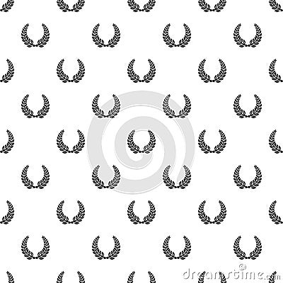 Trophy pattern seamless vector Vector Illustration