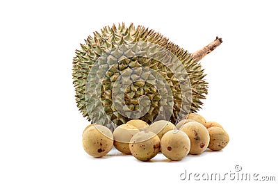 Tropical Asian Fruits Stock Photo