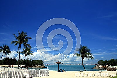 Tropical beach Stock Photo