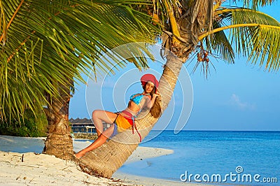 Tropical beach Stock Photo