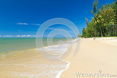 Tropical beach of Koh Kho Khao island Stock Photo