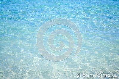 Tropical Blue Ocean Stock Photo