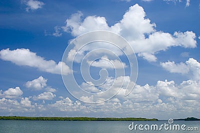 Tropical Clouds Stock Photo
