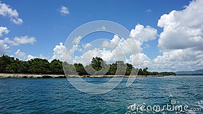 Tropical coast Stock Photo