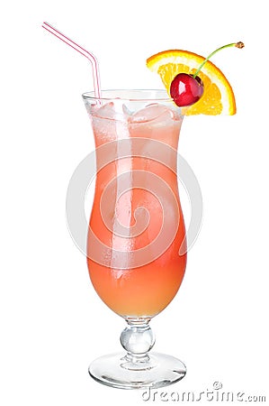 Tropical cocktail Stock Photo