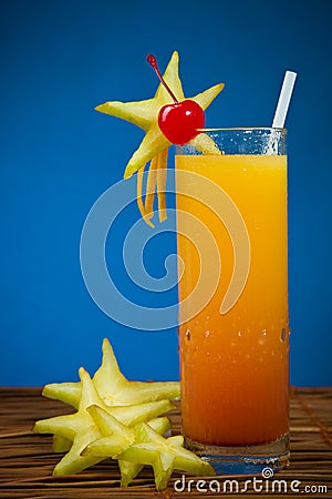 Tropical drink Stock Photo