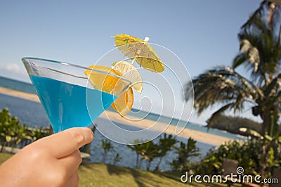 Tropical Drinks Stock Photo