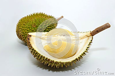 Tropical Durian fruit Stock Photo