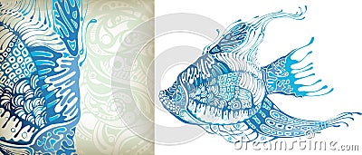 Tropical Fish Vector Illustration