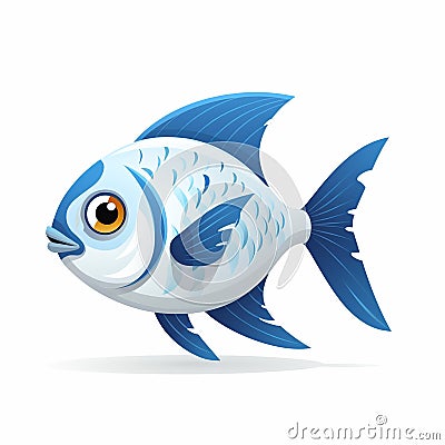 Tropical Fish Scene Underwater Charm Stock Photo
