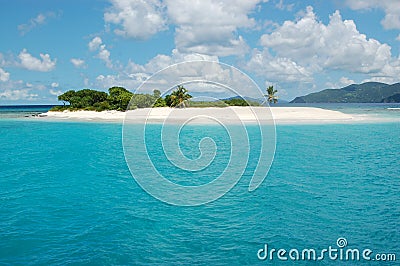 Tropical Island Stock Photo