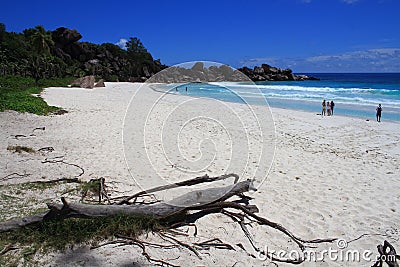 Tropical Island Seychelles Editorial Stock Photo