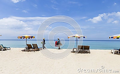 Tropical island in South of Thailand, summer outdoor day light Editorial Stock Photo