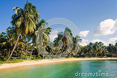 Tropical landscape Stock Photo