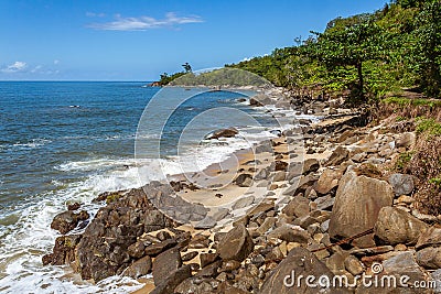 Tropical landscape Stock Photo