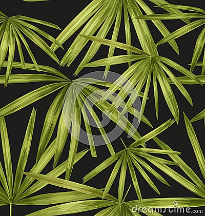 Tropical leaf pattern Stock Photo