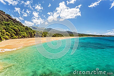 Tropical Paradise Found Stock Photo