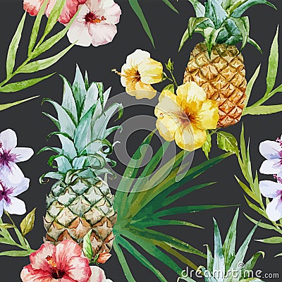 Tropical pattern Vector Illustration