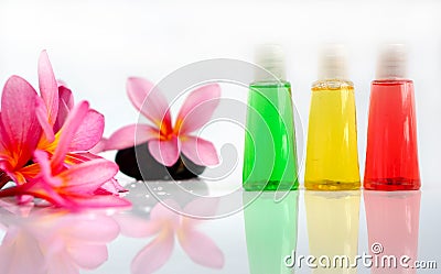 Tropical wellness spa & aromatherapy Stock Photo