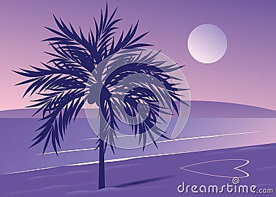 Tropics. Vector Illustration