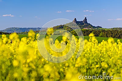 Trosky Castle, Czech Republic Stock Photo