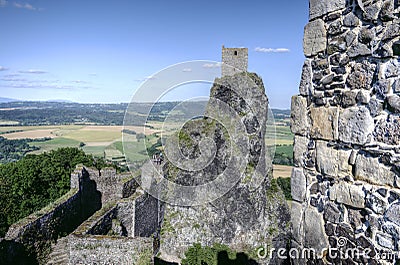 Trosky Castle, Czech Republic Stock Photo