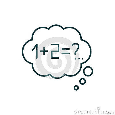 Trouble problem solving RGB color icon Vector Illustration