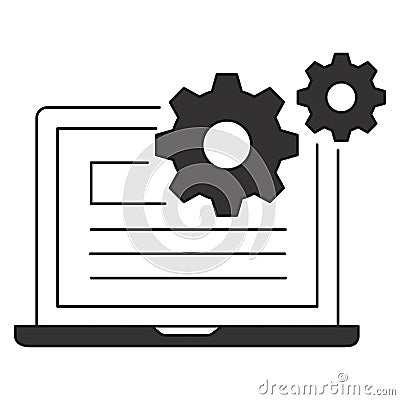 Troubleshooting Icon. Ideal for technical support and diagnostics Vector Illustration