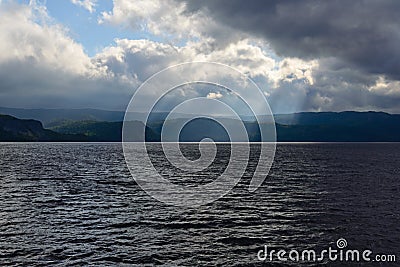 Trout River Pond Stock Photo