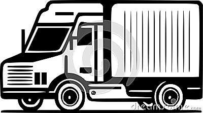 Truck - high quality vector logo - vector illustration ideal for t-shirt graphic Vector Illustration