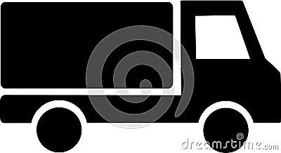 Truck Icon cargo Vector Illustration