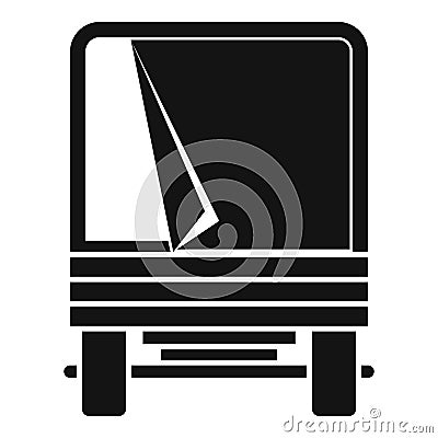 Truck icon, simple style Vector Illustration