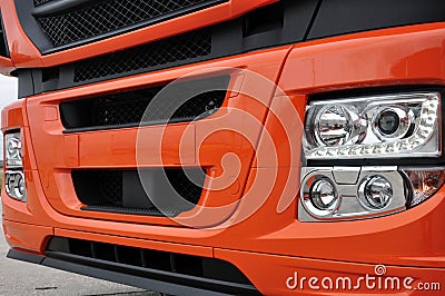 Truck's bumpers Stock Photo