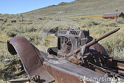 Truck Skeleton Stock Photo