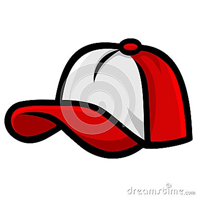 Trucker Hat Snapback Baseball Cap Vector Illustration Vector Illustration