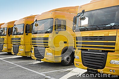 Trucks Stock Photo