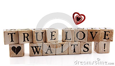 True Love Waits Stock Photo