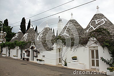 Trulli Stock Photo