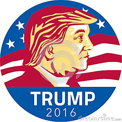 Trump 2016 Vector Illustration